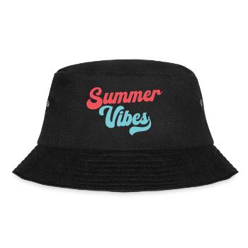 Summer Vibes - Bucket Hat - black - Front - Lela (165cm)