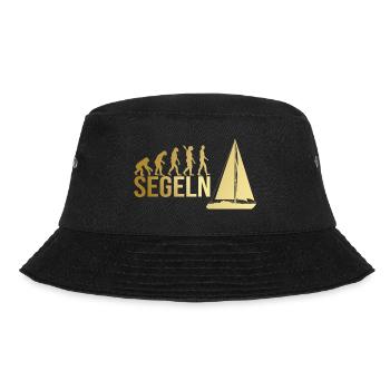 Evolution Segeln - Bucket Hat - Schwarz - Vorne - Lela (165cm)