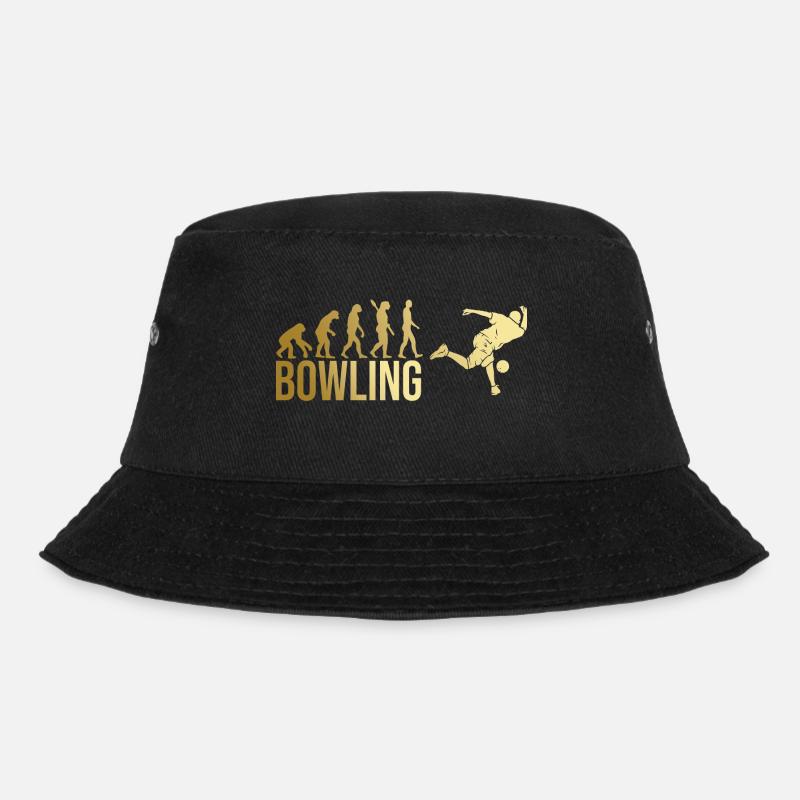 Evolution Bowling - Bucket Hat - Schwarz