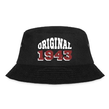 Original 1943 - Bucket Hat - Schwarz - Vorne - Lela (165cm)
