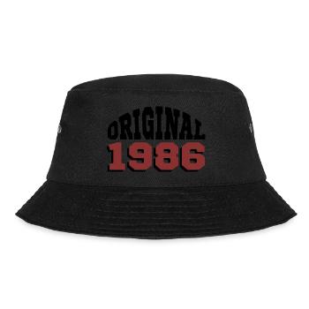 Original 1986 - Bucket Hat - black - Front - Lela (165cm)