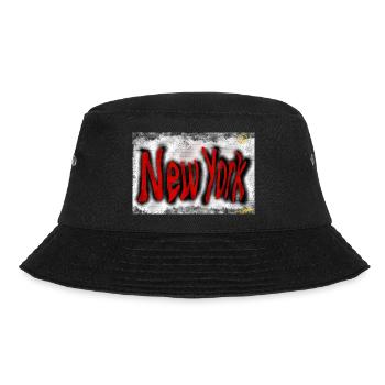 New York Street Art - Bucket Hat - black - Front - Lela (165cm)