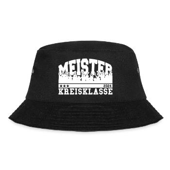 Meister 2024 Kreisklasse Aufstieg Fußball - Bucket Hat - Schwarz - Vorne - Lela (165cm)