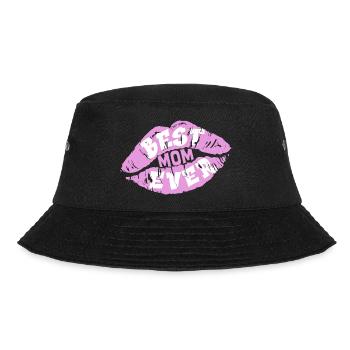 Mom - Bucket Hat - black - Front - Lela (165cm)
