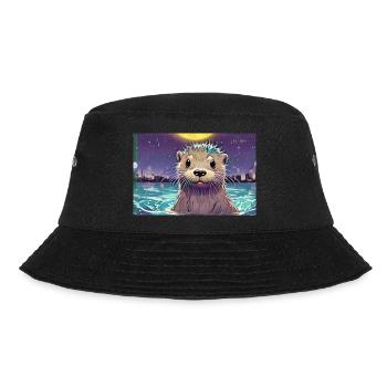 Otti Skyline - Bucket Hat - Schwarz - Vorne - Lela (165cm)