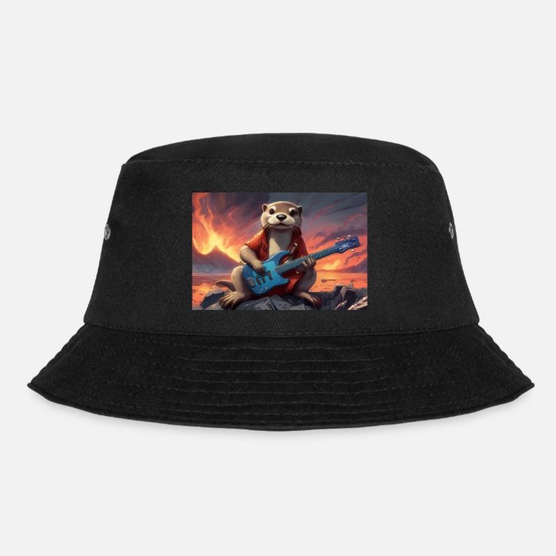 Otti BGitarre - Bucket Hat - Schwarz