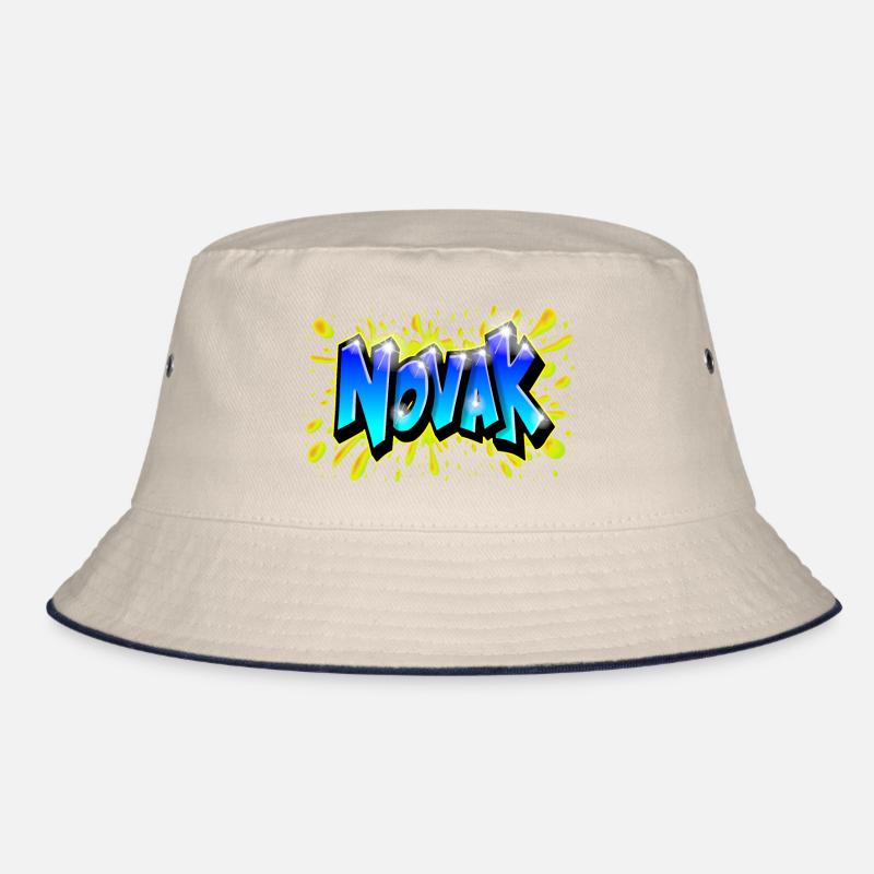 Graffiti NOVAK made by Max leTagueur. printable Bucket Hat