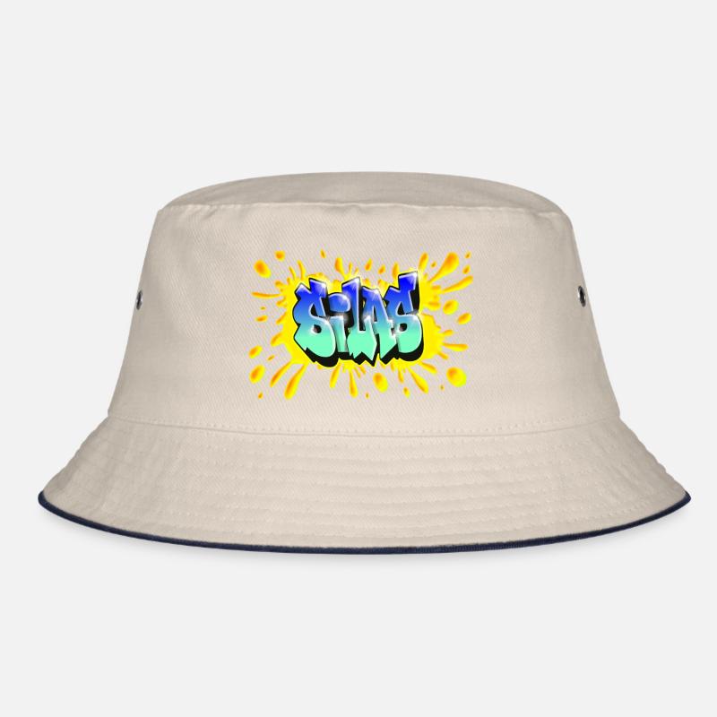 Graffiti SILAS NAME GIFT BIRTHDAY BIRTH Bucket Hat