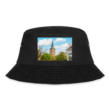St. Catherine's Church Osnabrück - Bucket Hat - black - Front - Lela (165cm)