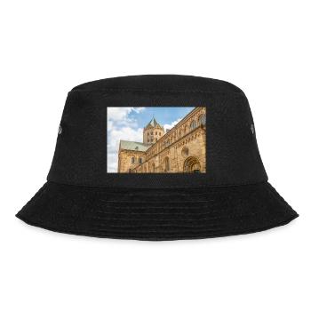 Kleine Kirche Osnabrück - Bucket Hat - Schwarz - Vorne - Lela (165cm)