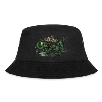 Batavia Cthulhu - Bucket Hat - Schwarz - Vorne - Lela (165cm)