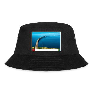 Dänisch-Schwedischer Tunneltraum & Party in Bro - Bucket Hat - Schwarz - Vorne - Lela (165cm)