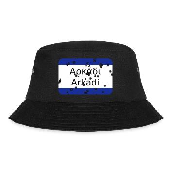 mg arkadi - Bucket Hat - Schwarz - Vorne - Lela (165cm)