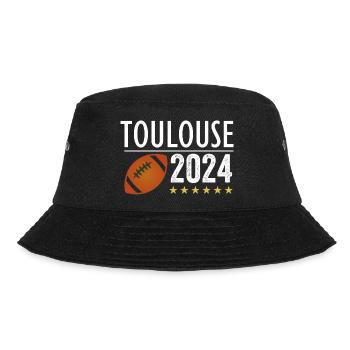 Toulouse Rugby 6 Etoiles Sport Fierté - Bob - noir - Devant - Lela (165cm)