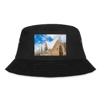 Feskekörka fishmarket Gothenburg City (Göteborg) - Bucket Hat - black - Front - Lela (165cm)