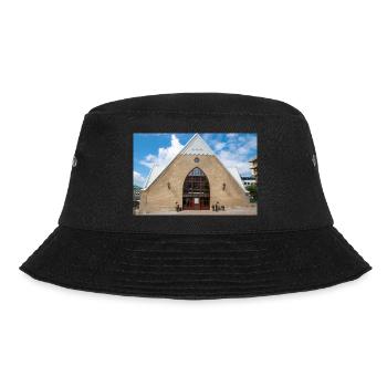 Feskekörka fishmarket Gothenburg City (Göteborg) - Bucket Hat - black - Front - Lela (165cm)