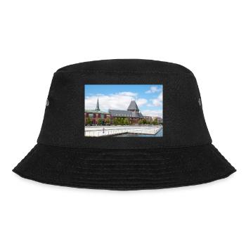 Zollhaus Aarhus (Toldboden) Stadt Aarhus - Bucket Hat - Schwarz - Vorne - Lela (165cm)