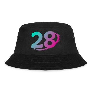 Number 28 multicolor - Bucket Hat - black - Front - Lela (165cm)