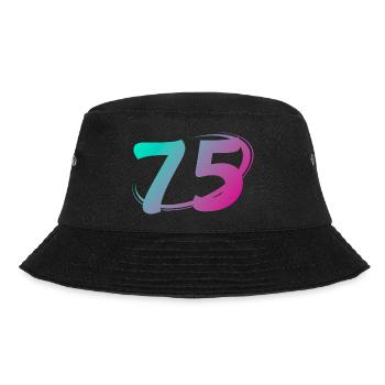 Number 75 multicolor - Bucket Hat - black - Front - Lela (165cm)