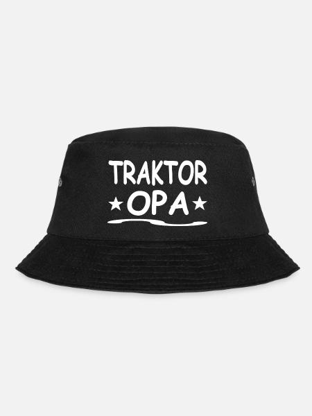 Traktor - Bucket Hat - Schwarz