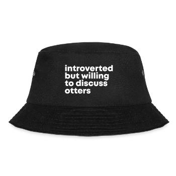 Otter - Bucket Hat - Schwarz - Vorne - Lela (165cm)