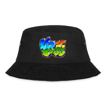 Leo Zeboss Graffiti Name - Bucket Hat - Schwarz - Vorne - Lela (165cm)