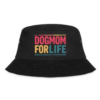Dog mom for life - Bucket Hat - black - Front - Lela (165cm)