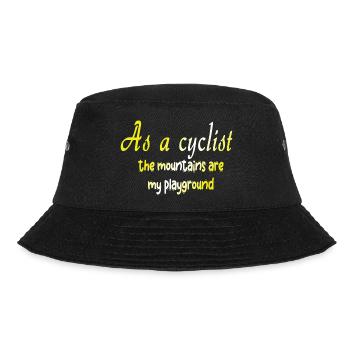 Bicycle Bicycle Bicycle Bike Biker MTB 9 - Bucket Hat - black - Front - Lela (165cm)