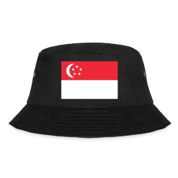 Singapore - Bucket Hat - black - Front - Lela (165cm)