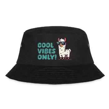 lama sonnenbrille cool - Bucket Hat - Schwarz - Vorne - Lela (165cm)