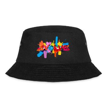 Develop further - Bucket Hat - black - Front - Lela (165cm)