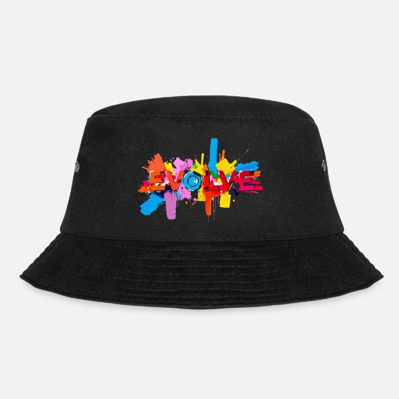 Weiterentwickeln - Bucket Hat - Schwarz