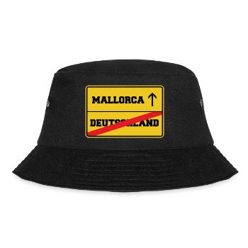 Mallorca town sign - Bucket Hat - black - Front - Lela (165cm)