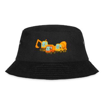 Building site - Bucket Hat - black - Front - Lela (165cm)