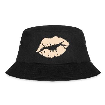 kuss - Bucket Hat - Schwarz - Vorne - Lela (165cm)