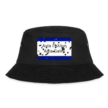 mg kriti ortsschild agiagalini - Bucket Hat - Schwarz - Vorne - Lela (165cm)