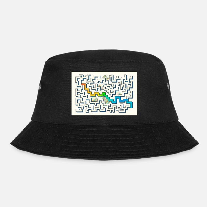 Follow the Path - Bucket Hat - Schwarz