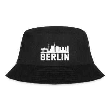 Berlin Skyline - Bucket Hat - black - Front - Lela (165cm)