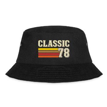 Rétro Classique 78 – Né en 1978 Anniversaire Vintage - Bob - noir - Devant - Lela (165cm)