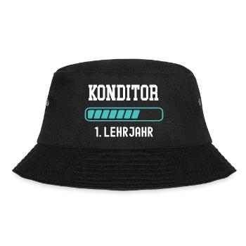 Confectioner training 1 year of apprenticeship 1st year of training - Bucket Hat - black - Front - Lela (165cm)