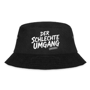 Der schlechte Umgang Original - Bucket Hat - Schwarz - Vorne - Lela (165cm)