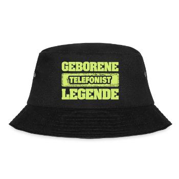 Occupation: Telephone operator - Bucket Hat - black - Front - Lela (165cm)
