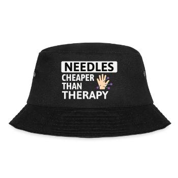 Nadeln günstiger als Therapie-Akupunkteur - Bucket Hat - Schwarz - Vorne - Lela (165cm)