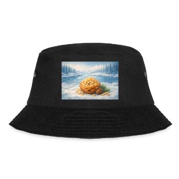 Pine nuts - Bucket Hat - black - Front - Lela (165cm)