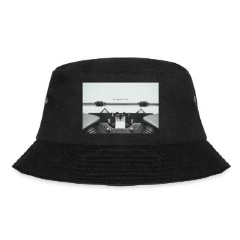 One Page At A Time Typewriter Design - Bucket Hat - black - Front - Lela (165cm)