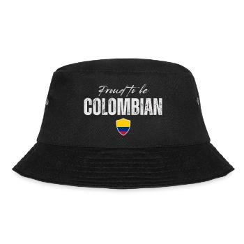 Proud to be Colombian, made in Colombia - Bucket Hat - black - Front - Lela (165cm)