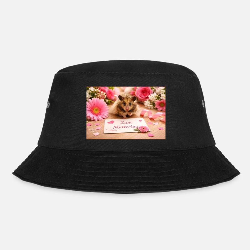 Chico 11: Muttertag 2026 - Bucket Hat - Schwarz