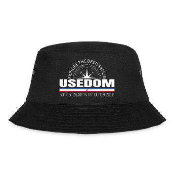 Usedom - Bucket Hat - Schwarz - Vorne - Lela (165cm)