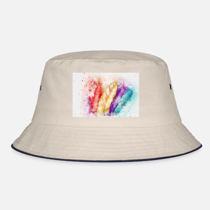 Art coloré sur les plumes Bob