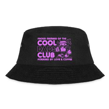 Club des papas cool - Cadeau de fête des pères papa papa - Bob - noir - Devant - Lela (165cm)